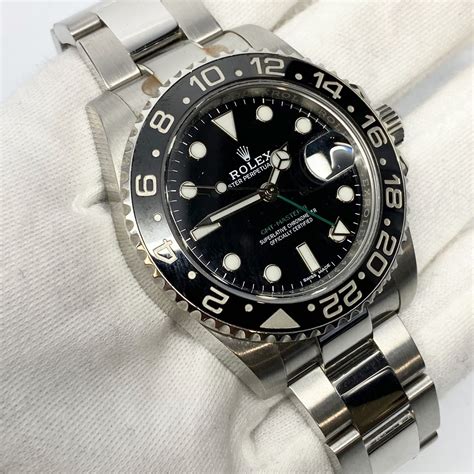 rolex gmt black ii|gmt master 2 black bezel.